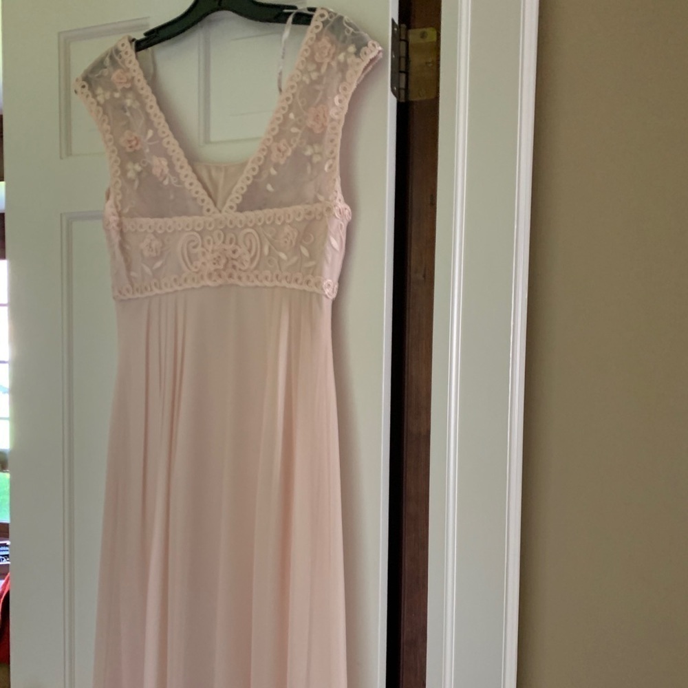 NWT Bloomingdales Maxi Size 6 in Blush - Picture 2 of 4